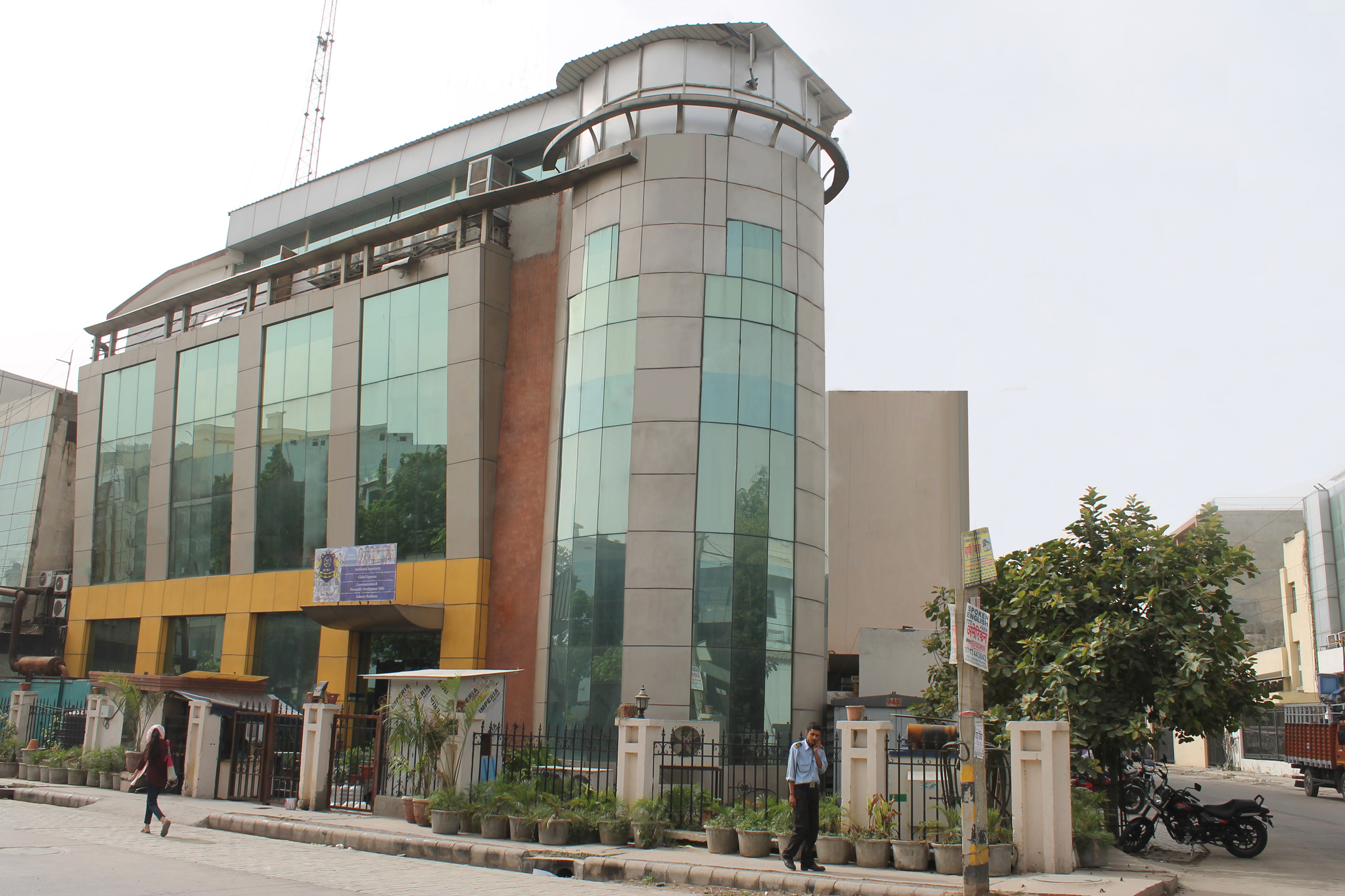 PBIoE communication center corporate building